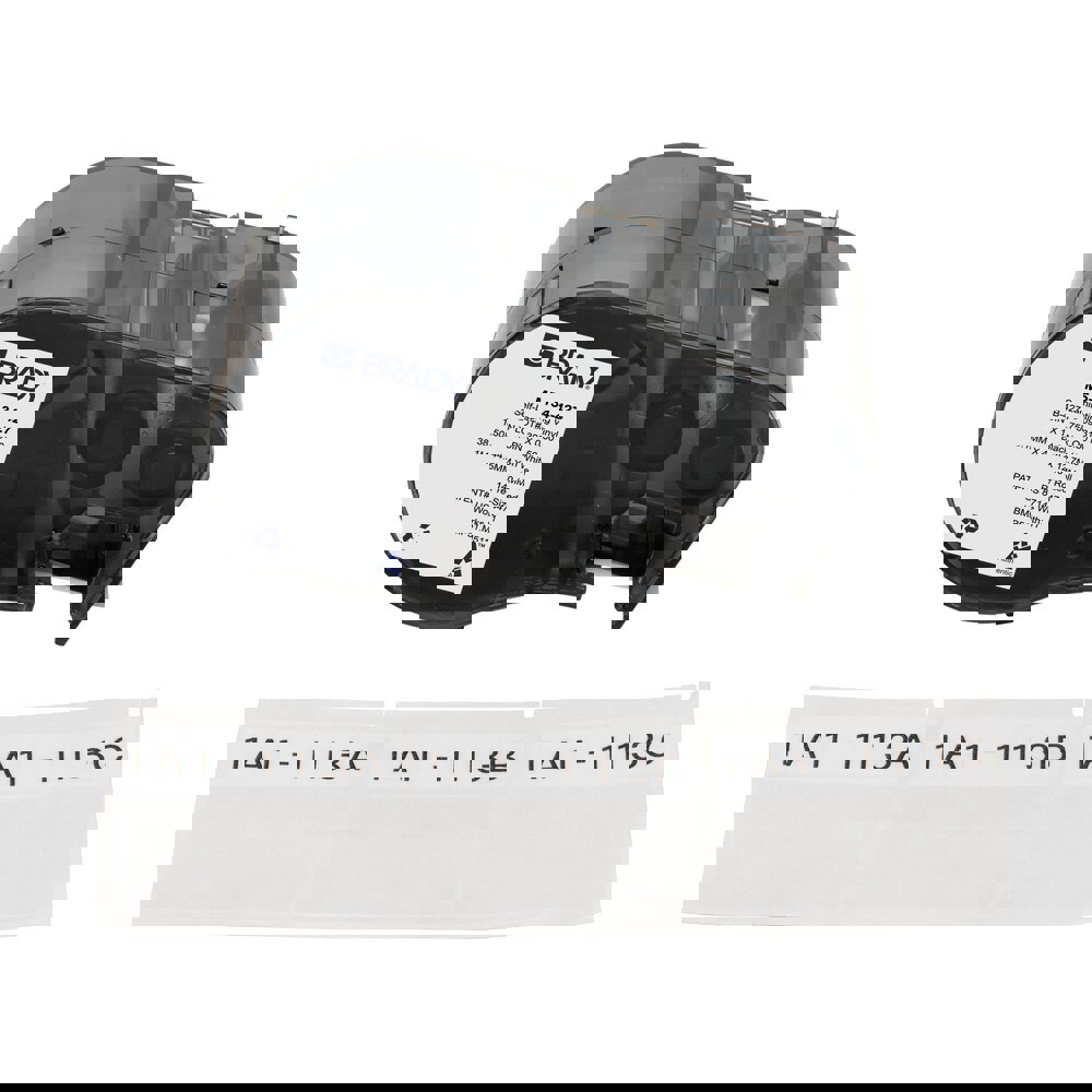 Labels, Ribbons & Tapes; Application: Self-Laminating Labels ; Type: Self-Laminating Labels ; Color Family: White ; Color: Black on White, Clear ; Number Of Labels Per Roll: 140 ; For Use With: BMP51; BMP53; M511